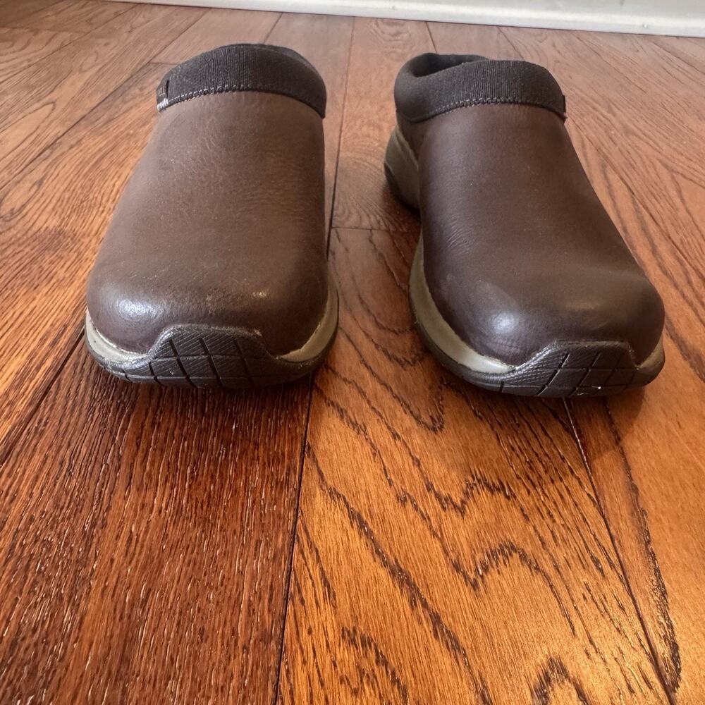Merrell Encore Nova 5 FloatPro Women's 6 Brown Espresso Leather Clog Comfort - Picture 2 of 11